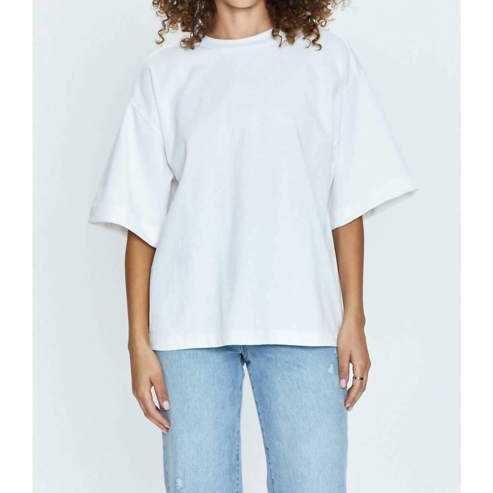 NEW PISTOLA milan tee in le blanc